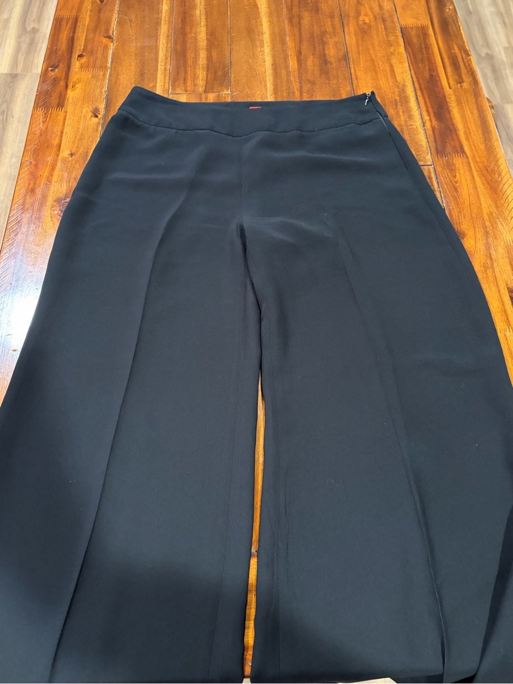 Oscar de la Renta Black Wide Leg Trousers